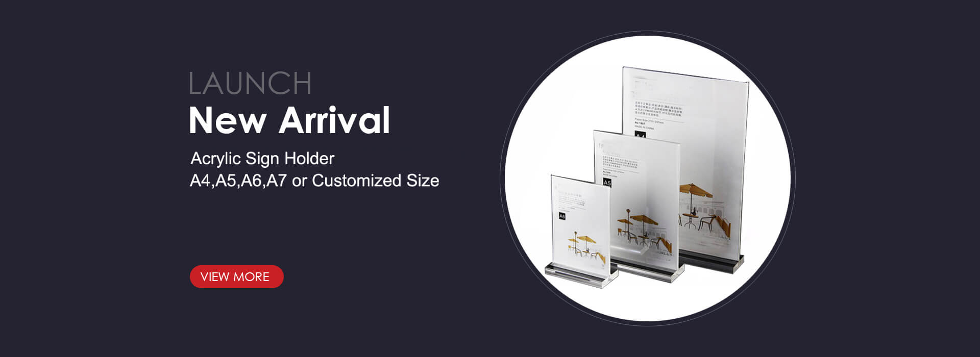 Clear Acrylic Display